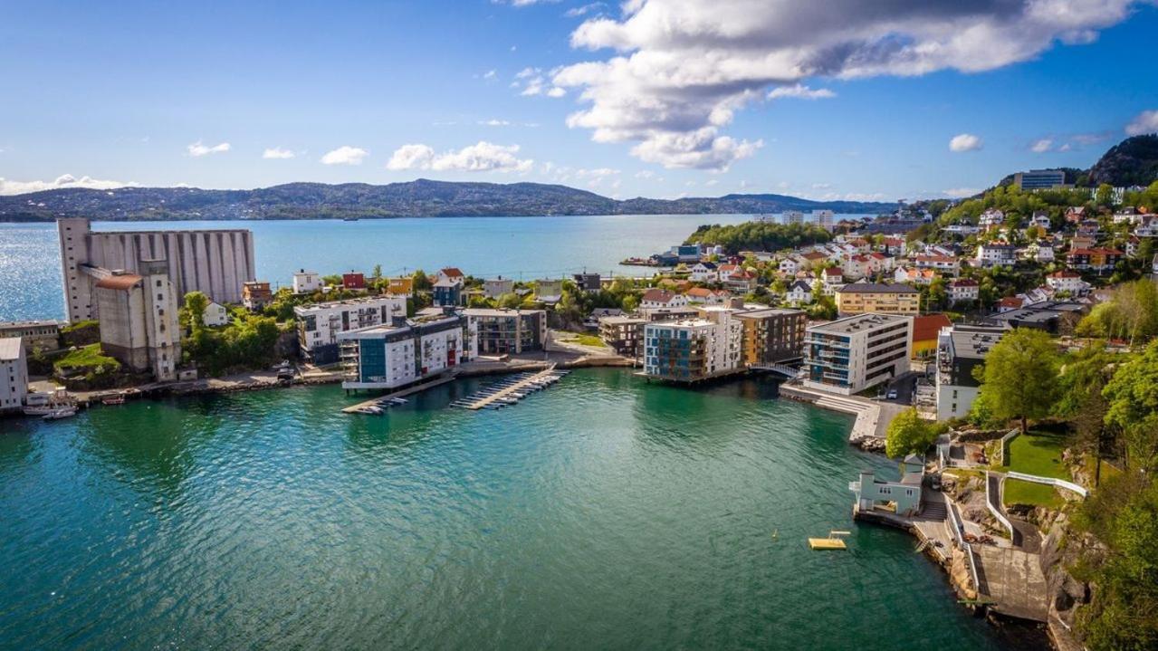 New Penthouse Apartment With Sea View In Bergen Centrum Exterior foto